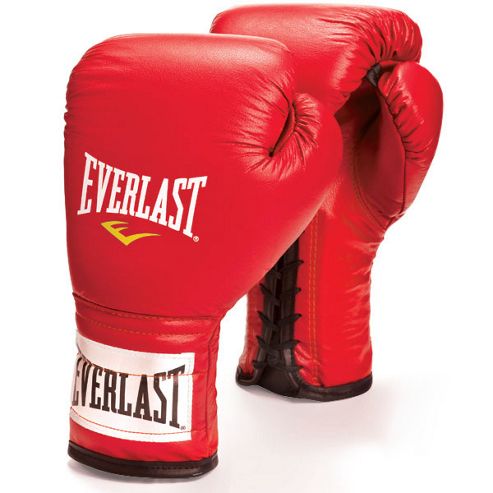 Everlast Laced Boxing Sparring Glove Red
