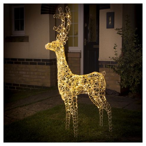 Buy Light up LED Christmas Reindeer, Warm White from our All Christmas ...