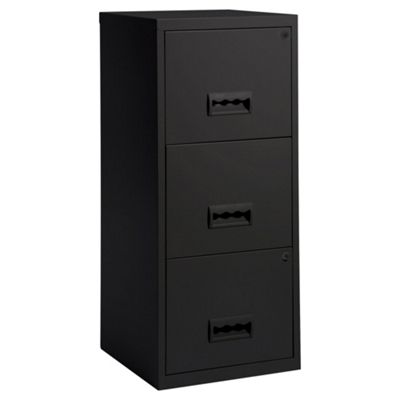 buy pierre henry 3 drawer maxi filing cabinet black from our filing