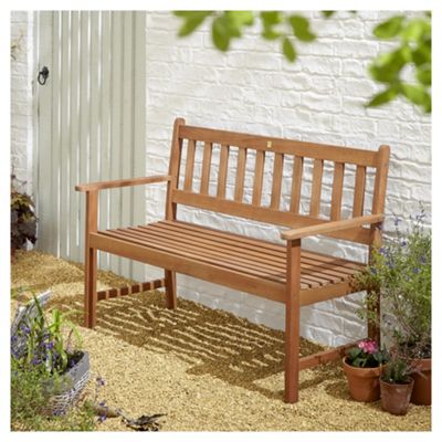 Buy Kingsbury Wooden 2 Seater Garden Bench from our Garden