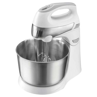 Buy Tesco Stand Mixer, 300W - White and Stainless Steel from our ...