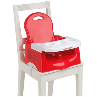 Buy Mothercare Creative Booster with Tray Red from our 