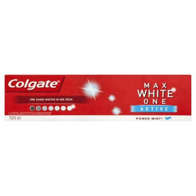 Colgate Maxwhite One Active Toothpaste 75Ml - Tesco Groceries
