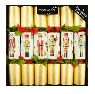 Buy Robin Reed Crackers - Nutcracker with Ornament - 12 Inch - 6 Pack ...