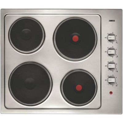 Buy Zanussi ZEL640X Electric Hob in Stainless Steel from  