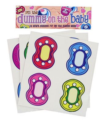 Buy Alandra Extra Dummies For Pin The Dummy Baby Shower Game Pack