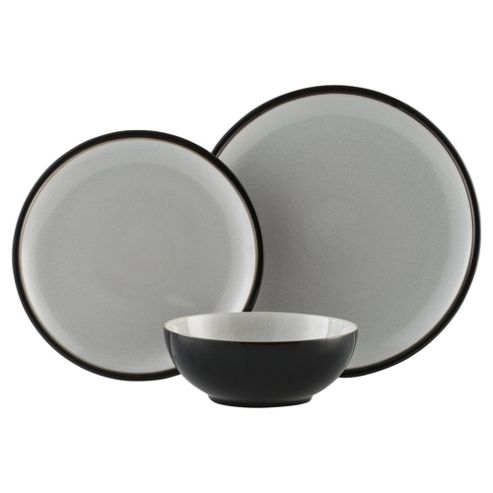 Buy Denby Everyday Black Pepper 12 Piece Dinner Set from our Dinner ...