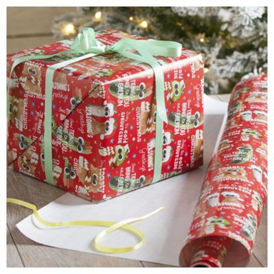 Buy Humour Sprout Christmas Wrapping Paper, 4m from our Christmas