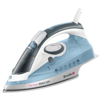 Buy Breville VIN209 Ceramic Plate Steam Iron - Blue from our Irons ...