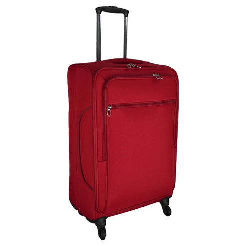 Buy Tesco Lightweight 4-Wheel Large Red Suitcase from our Lightweight ...