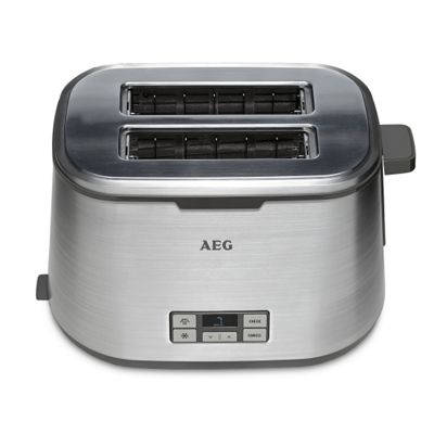 Buy AEG AT7800U 2 Slice Toaster with DigitalVision timer in Stainless ...