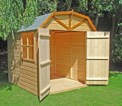 buy 7x7 barn style shed with high roof by finewood from