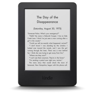 Buy Amazon Kindle, 6” eReader, 4GB with WiFi – Black (7th generation ...