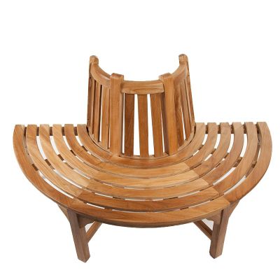 Buy BrackenStyle Half Round Tree Teak Seat/Bench from our 