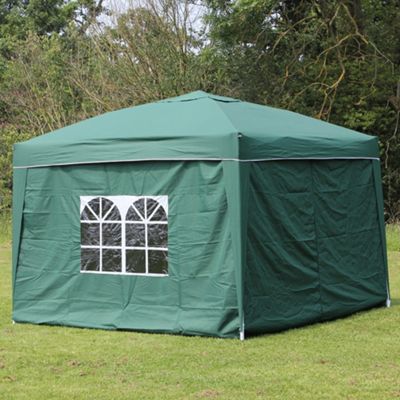 Buy Palm Springs 10' X 10' Pop Up Gazebo Inc Sides Green from our ...