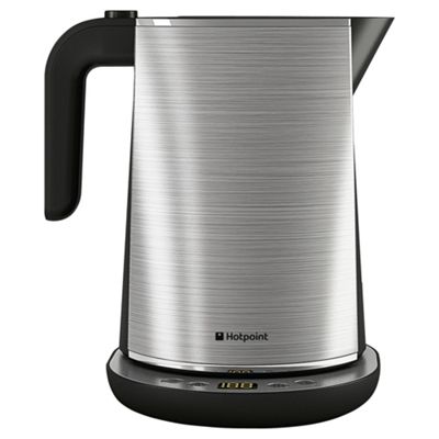 Buy Hotpoint Digital Jug Kettle, 1.7l - Brushed Stainless Steel From 