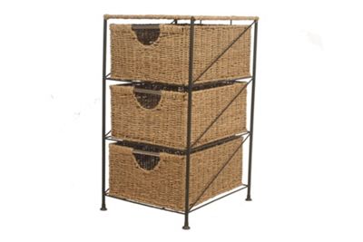 Buy Wicker Valley 3 Drawer Storage Unit from our Filing ...