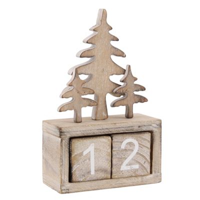 Buy Wooden Tree Advent Countdown Blocks from our All Christmas range ...