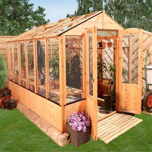 Buy BillyOh 4000 6 x 6 Lincoln Clear Wall Wooden Greenhouse from our ...