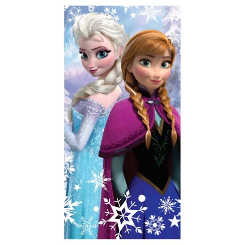 Buy Disney Frozen Anna and Elsa Beach Towel from our Beach Towels range ...