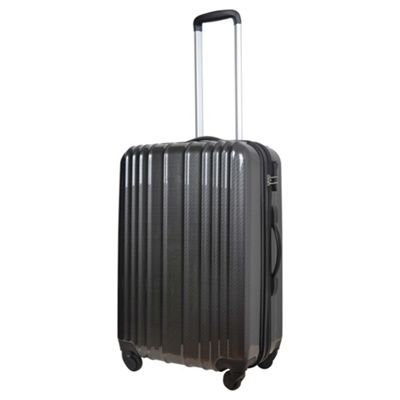 Buy Tesco Tokyo 4 wheel Hard Shell Grey Medium Suitcase from our Hard ...