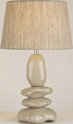 Buy The Lighting & Interiors Group Pebble Stack Table Lamp ...