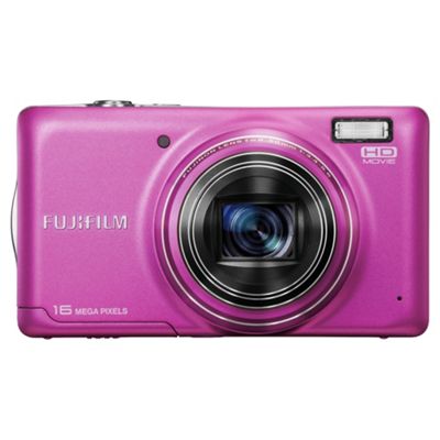 Buy Fuji Finepix T400 Camera Pink 16mp 10xzoom 3.0lcd 720phd 28mm Wide 