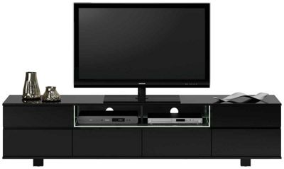 Buy Jahnke ML320 Black TV Stand For Up To 55 inch from our ...