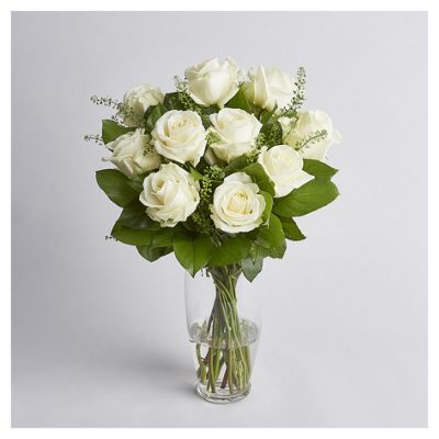 Buy Finest White Avalanche Rose Bouquet from our All ...