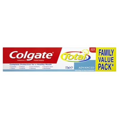Colgate Total Advanced Toothpaste 175Ml - Tesco Groceries