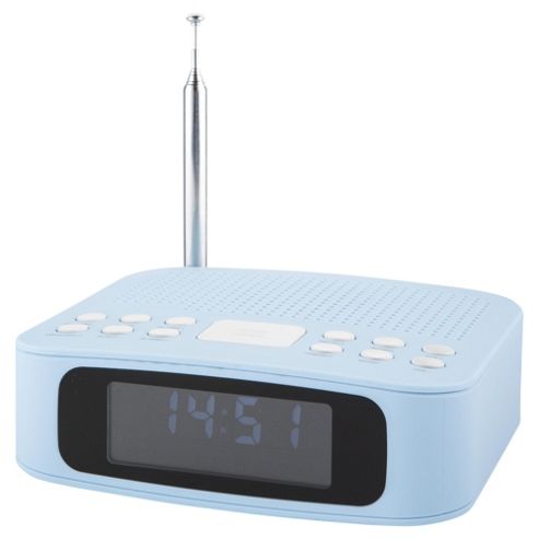 Buy Tesco DCR1401B DAB Clock Radio Blue from our Clock Radio range - Tesco