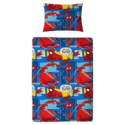 Buy Spiderman Junior Bed Duvet Set From Our All Baby Toddler