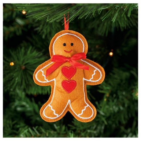 Buy Tesco Gingerbread Man Hanging Decoration from our All Christmas ...