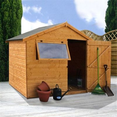 Buy 6 x 8 Sutton Tongue And Groove Reverse Apex Shed 