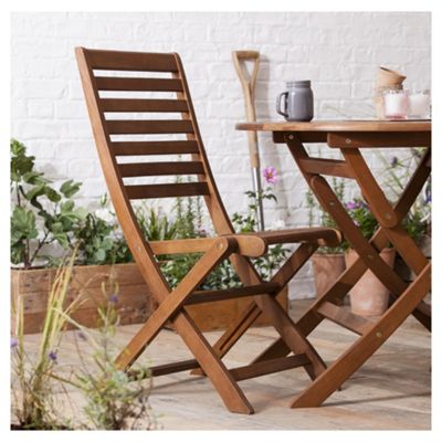 Buy Windsor Wooden Folding Garden Dining Chair, 2 Pack ...