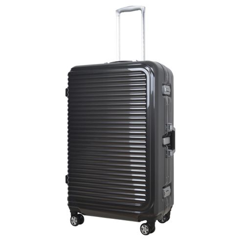 Buy Tesco 8-Wheel Hard Shell Charcoal Large Suitcase from our Hard ...