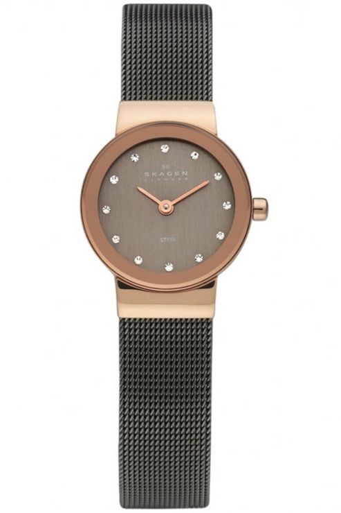 Buy Skagen Ladies Black Steel Mesh Bracelet Watch 358XSRM from our All ...