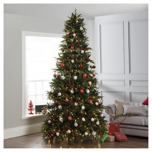 Buy Dobbies 10ft Pre-Lit Christmas Tree, Loch Tay from our Christmas ...