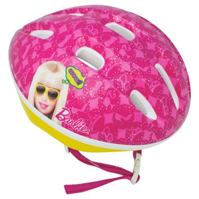 barbie bike helmet and pads