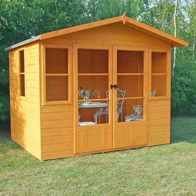 Buy Finewood Milton 8x6ft Summerhouse from our Summer Houses range - Tesco