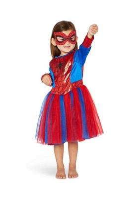 spider girl costume tesco