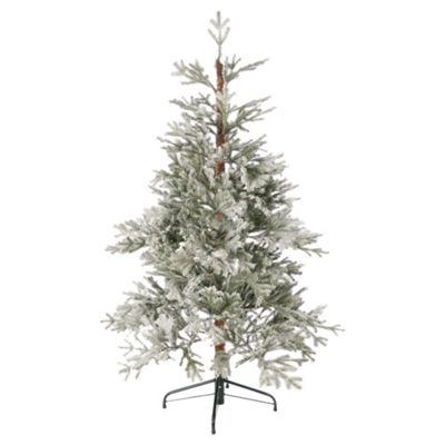 Buy Festive 5ft Flocked Mountain Pine Christmas Tree from our Christmas 