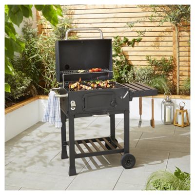 Buy Tesco American Charcoal Grill BBQ, with Cover from our Charcoal ...