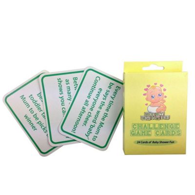 Buy Alandra Baby Shower Challenge Game Cards Pack Of 24 From Our