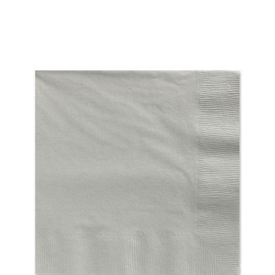 Buy Silver Beverage Napkins - 2ply Paper - 20 Pack from our All Party ...