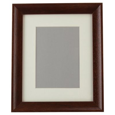 Buy Tesco Dark Wood Frame 8