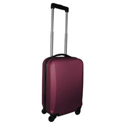 Buy Tesco 4-Wheel Hard Shell Suitcase, Purple Small from our Hand ...