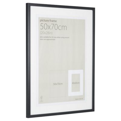 Buy Picture Frame 53 x 73cm, Black from our All Frames range - Tesco