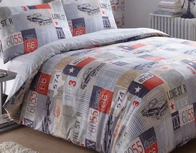 Buy Road Trip Patchwork King Size Bedding From Our King Size