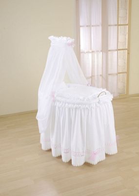 Buy Leipold Romantic Full Length Drape Crib In Pink From Our Cribs